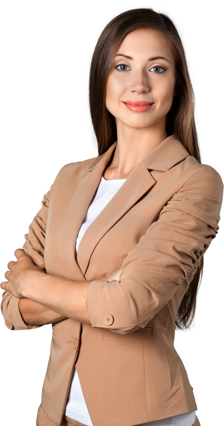 Portrait of a Woman in Business Casual 